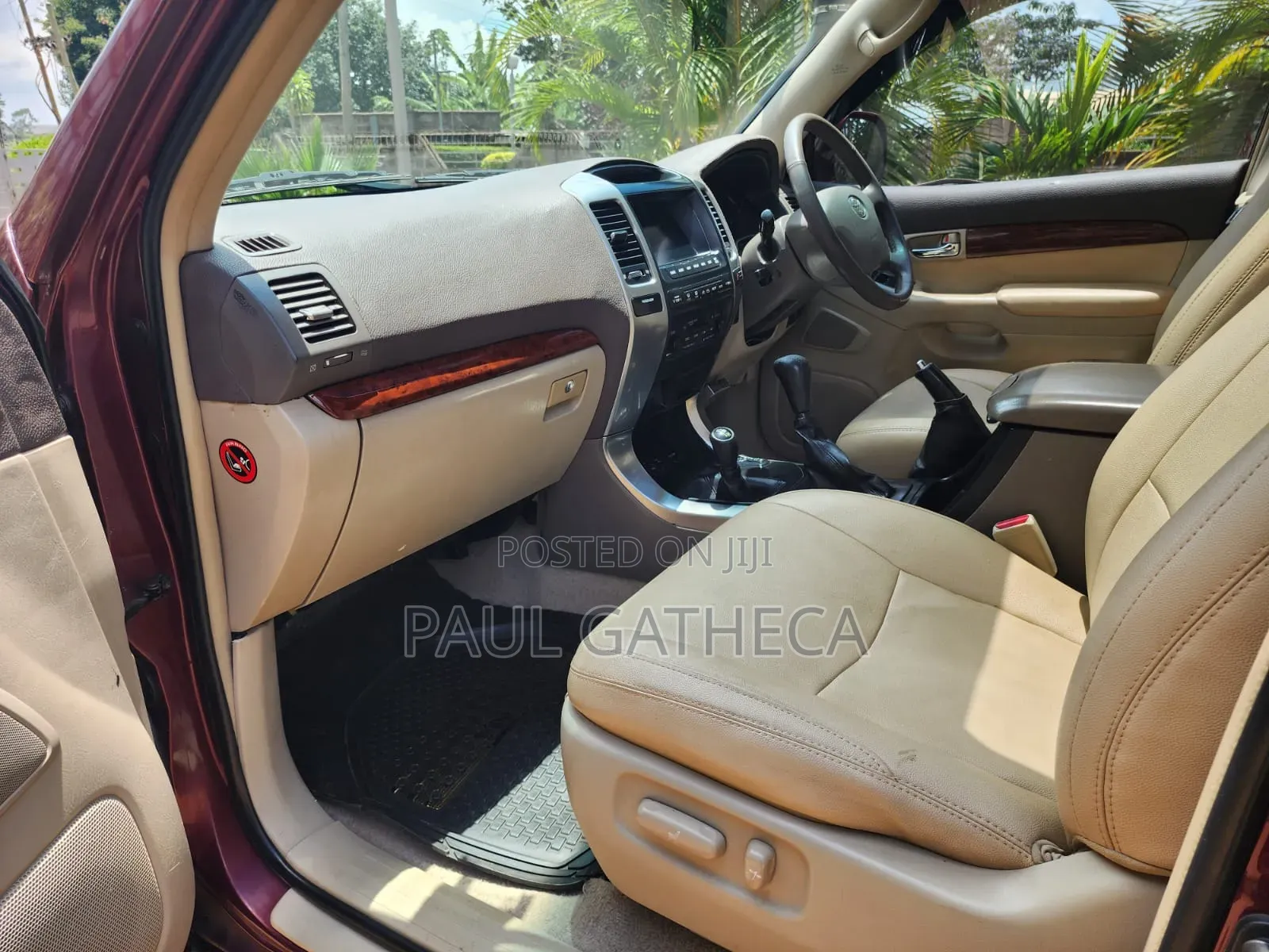 Toyota Land Cruiser Prado 2007 Maroon