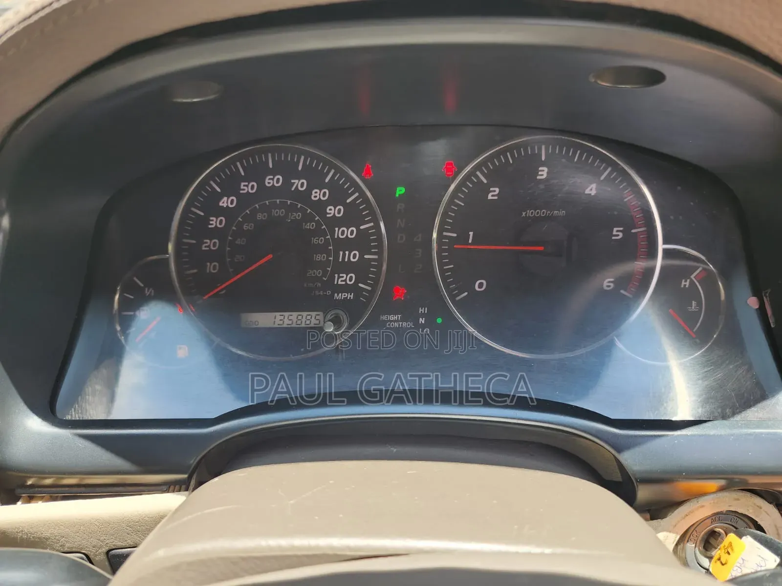 Toyota Land Cruiser Prado 2007 Maroon
