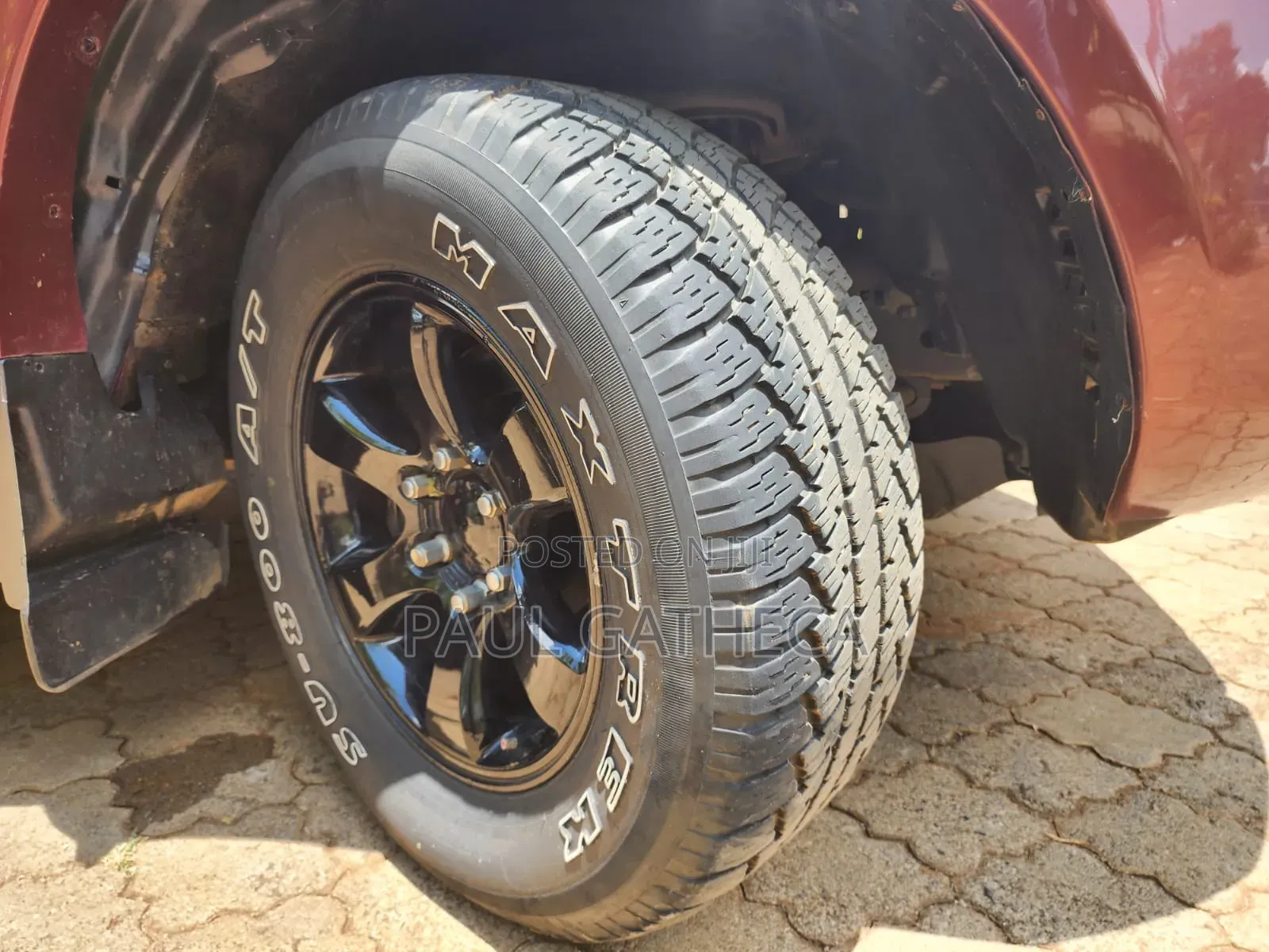 Toyota Land Cruiser Prado 2007 Maroon