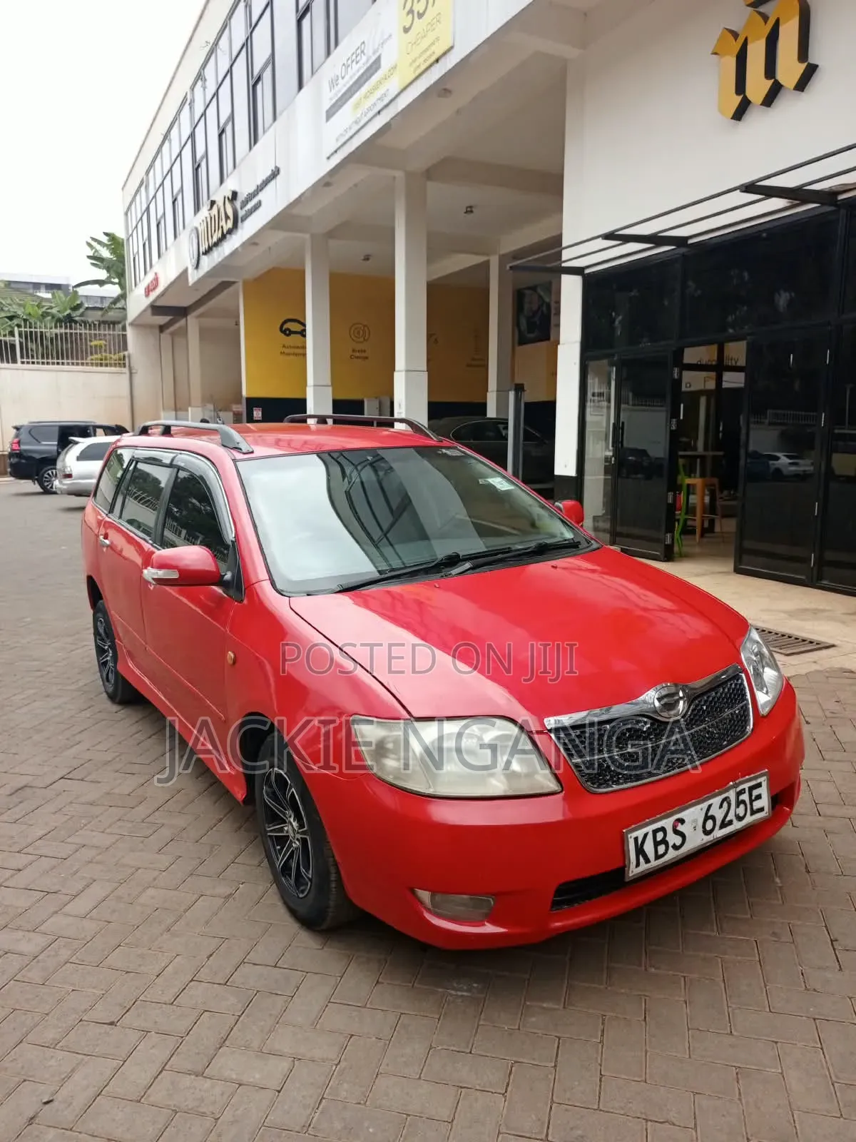 Toyota Corolla Fielder 2006 Red
