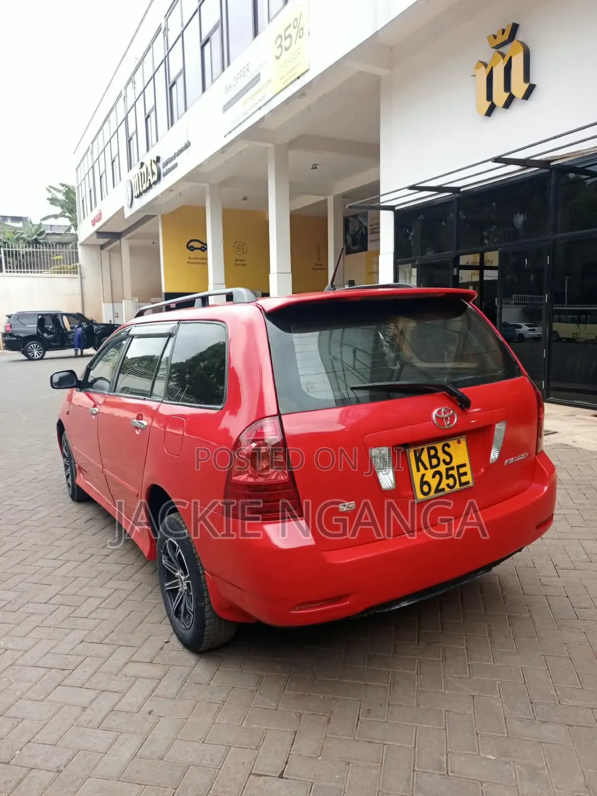 Toyota Corolla Fielder 2006 Red