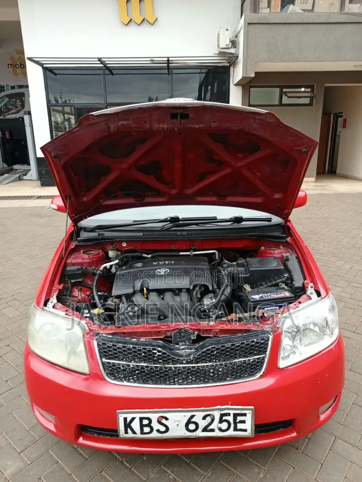 Toyota Corolla Fielder 2006 Red