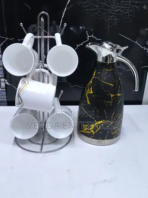 Marble Flask Breakfast Set