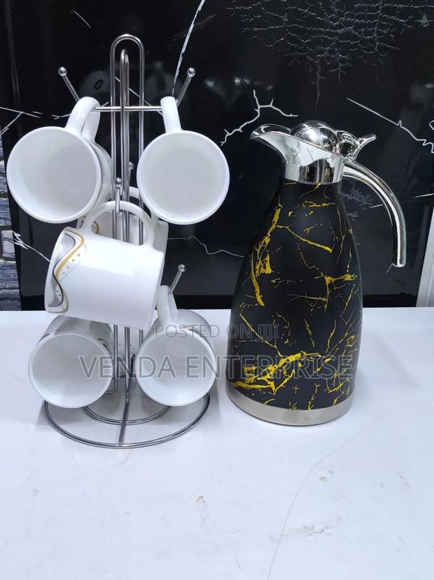 Marble Flask Breakfast Set