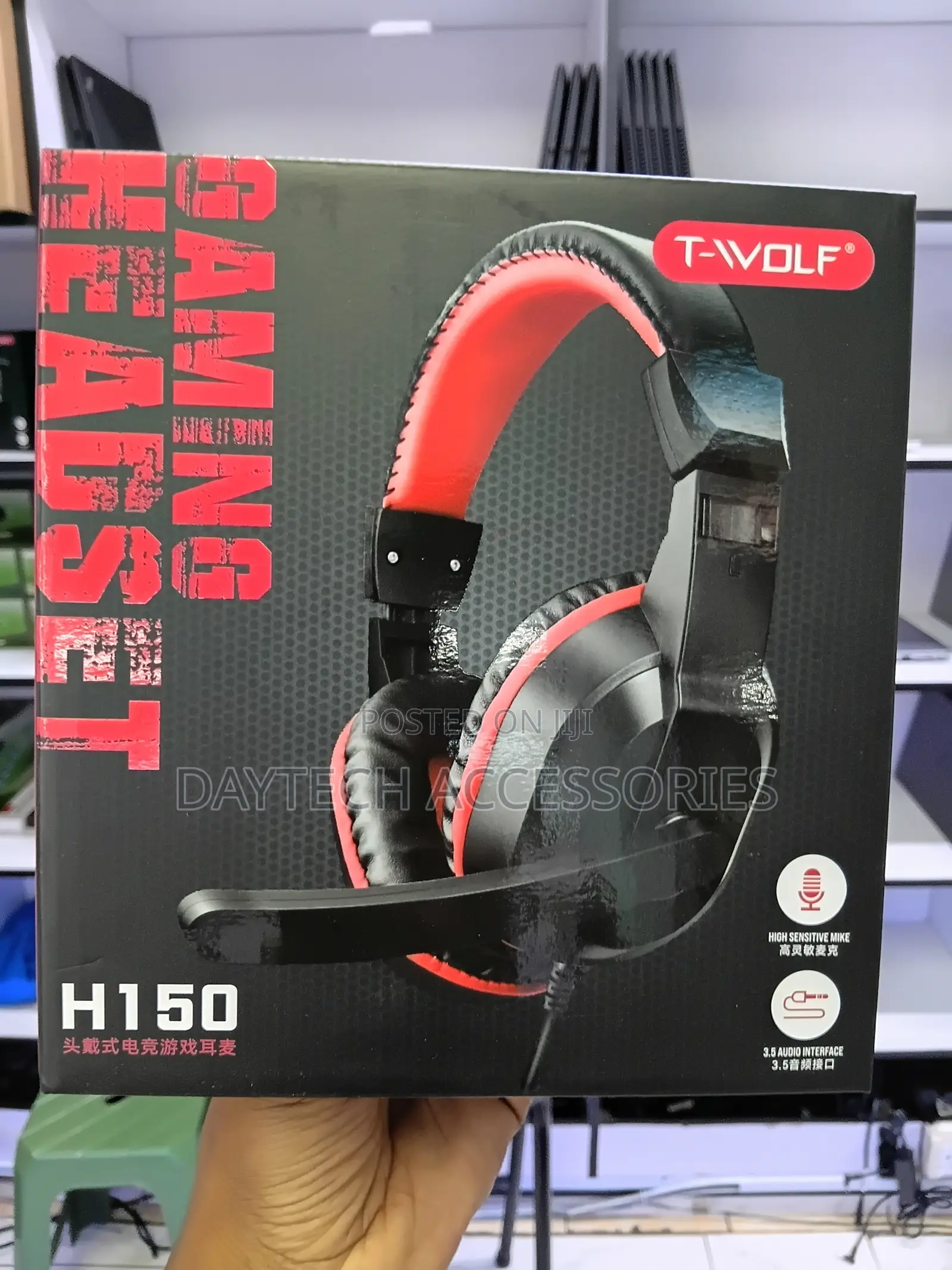 T-Wolf H150 Wired Gaming Headset.