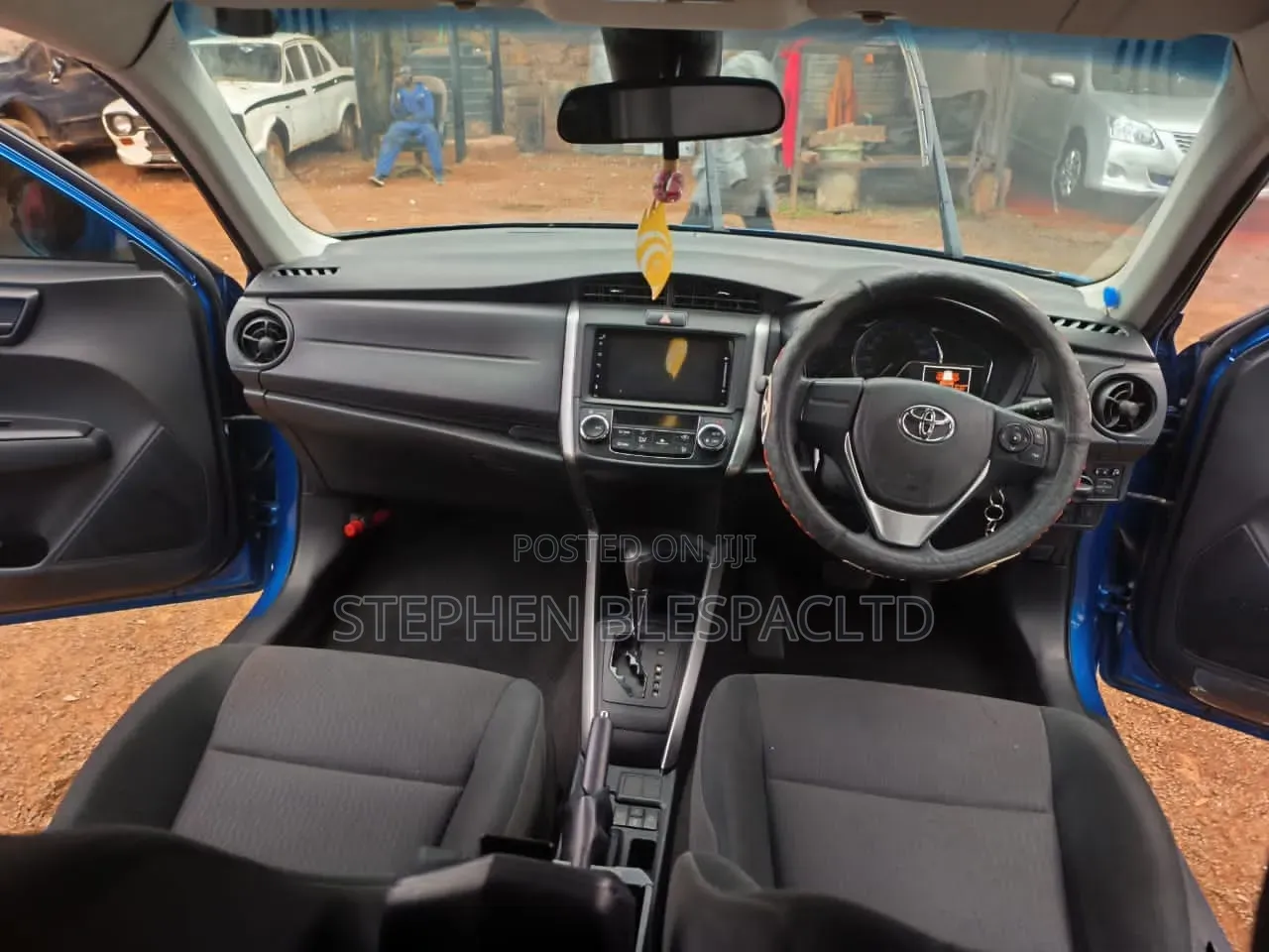 Toyota Corolla Fielder 2017 Blue
