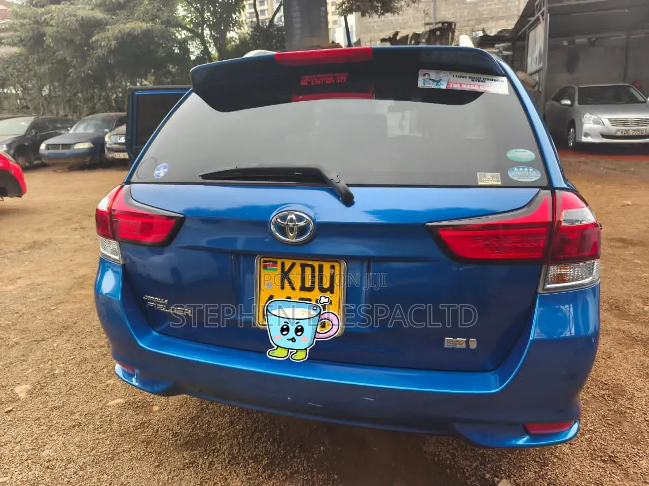 Toyota Corolla Fielder 2017 Blue