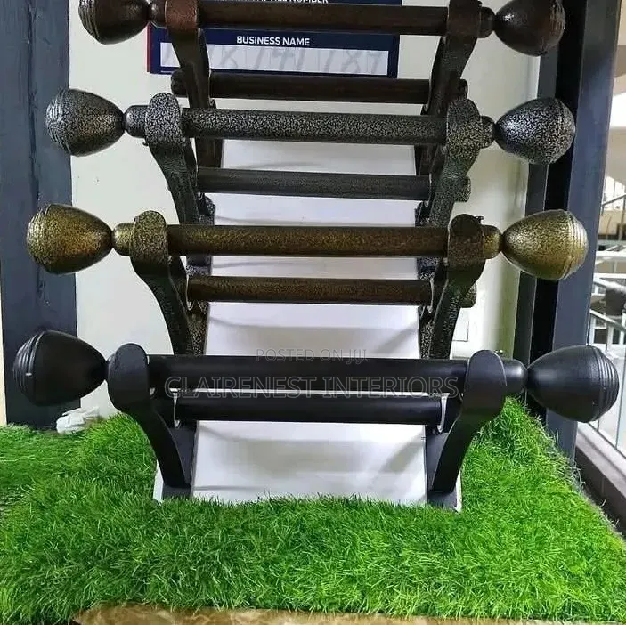Heavy Duty, Easy to Clean Powder Coated Curtain Rods