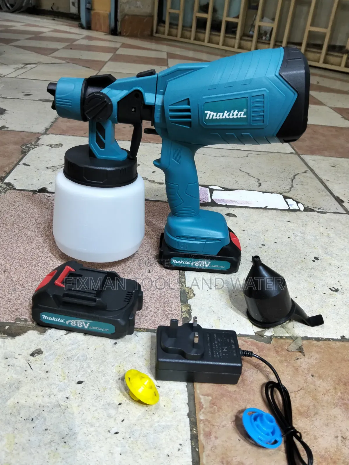 Royal FOR FINE PAINT Makita Cordless Spray Gun 88V Double Battery