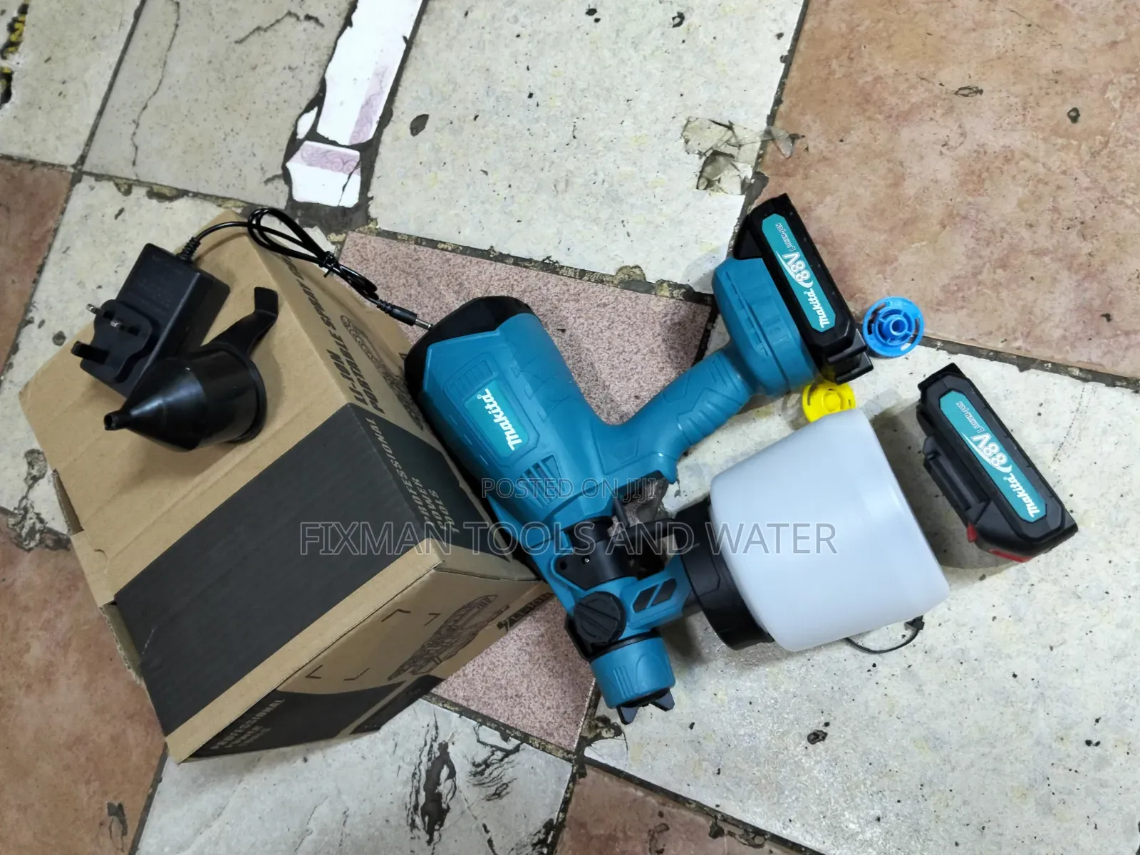 Royal FOR FINE PAINT Makita Cordless Spray Gun 88V Double Battery