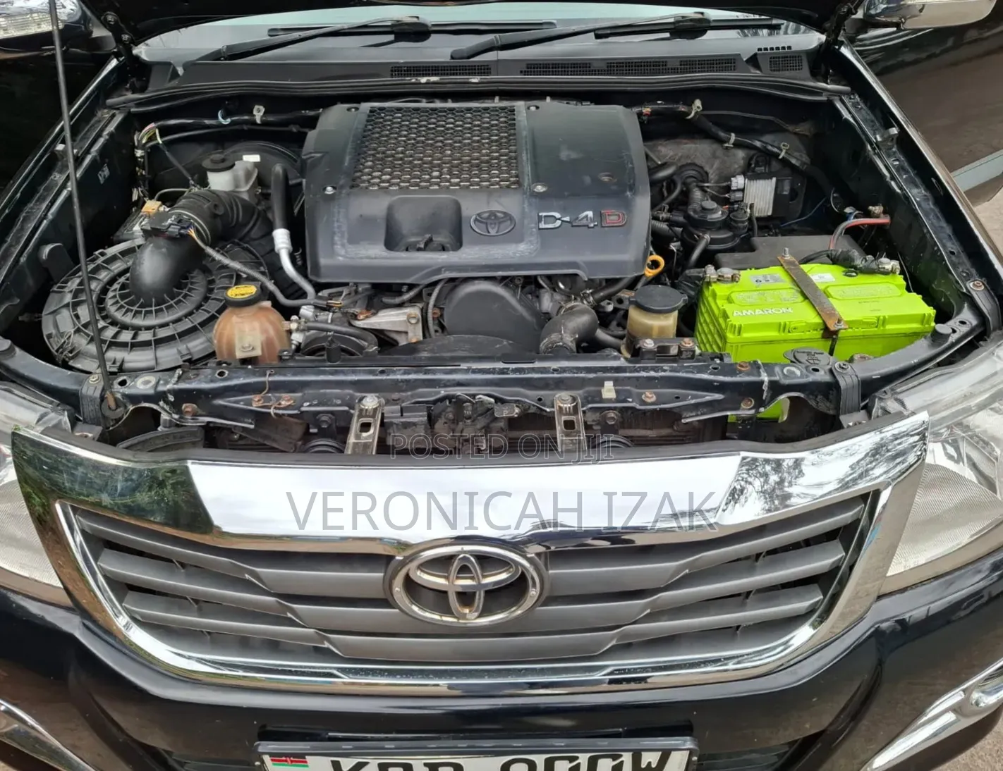 Toyota Hilux 2012 Black
