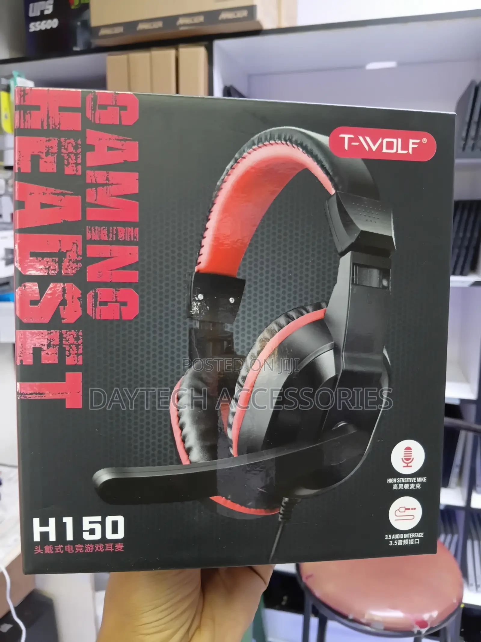 The T-Wolf H150 Wired Gaming an Over-Ear Headset.