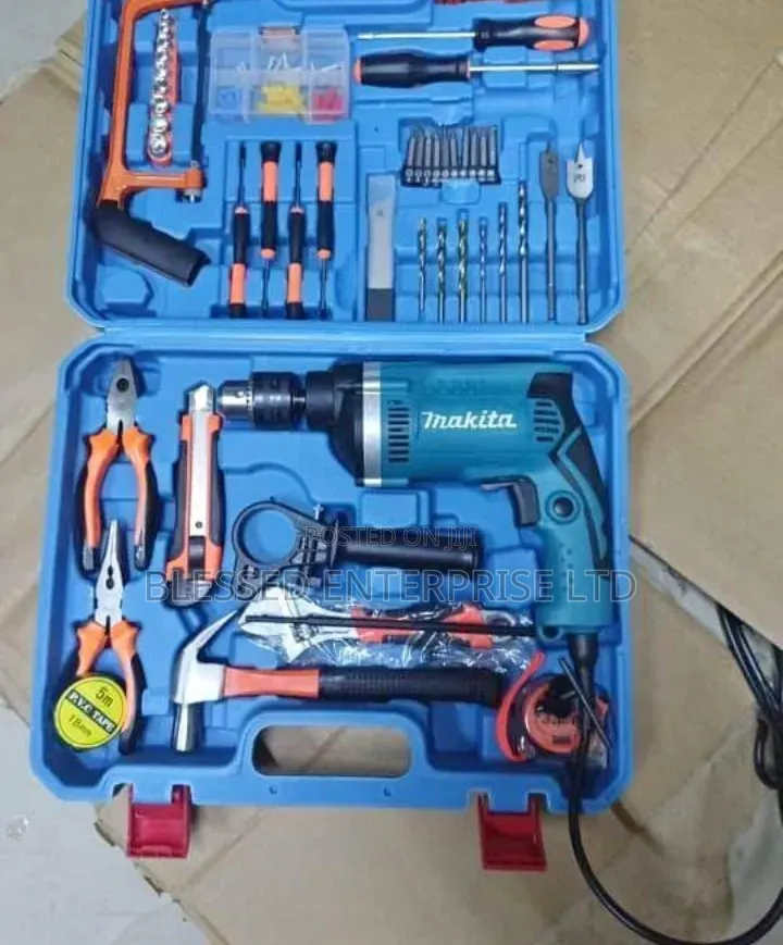 Makita Corded Drill 1630 With Tools 710 Watts New Arrival