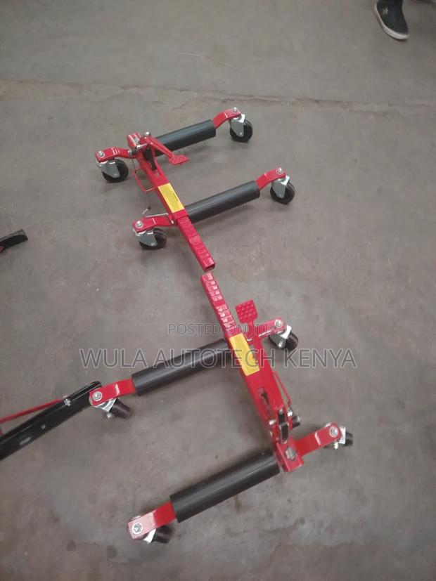Foot Operated Lifting and Lowering Pedal Car Moving Tool Sunshine