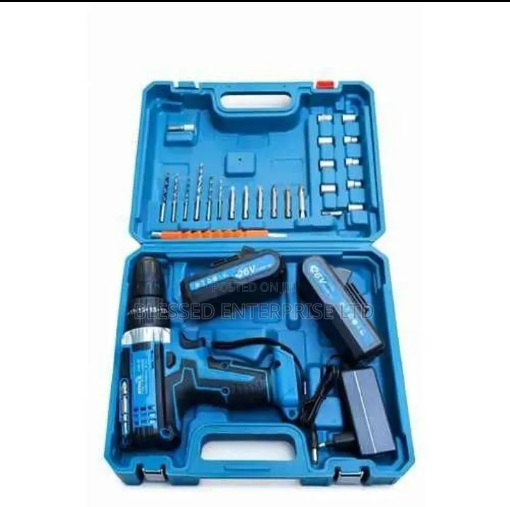36 Volts Heavy Duty Makita Cordless Drill Set With Bits
