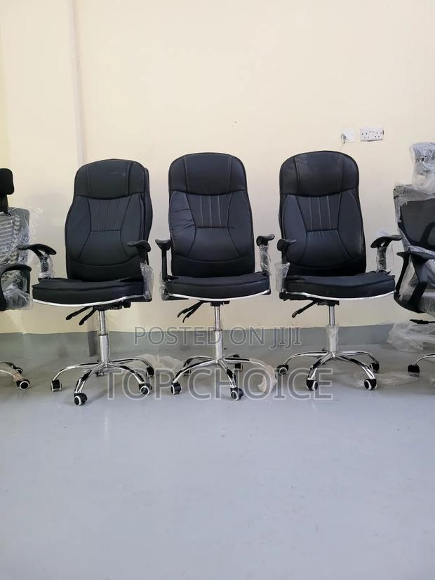 Recliner Leather Office Chair - thumbnail 2