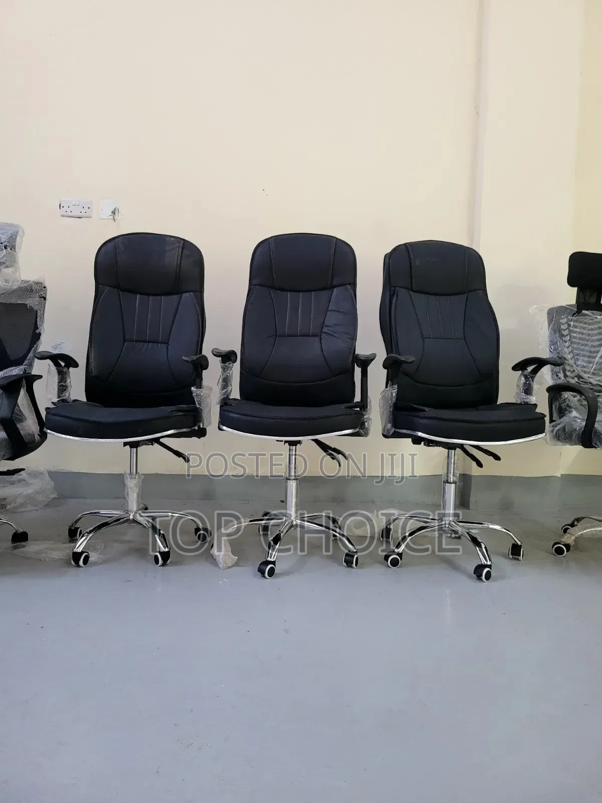 Recliner Leather Office Chair