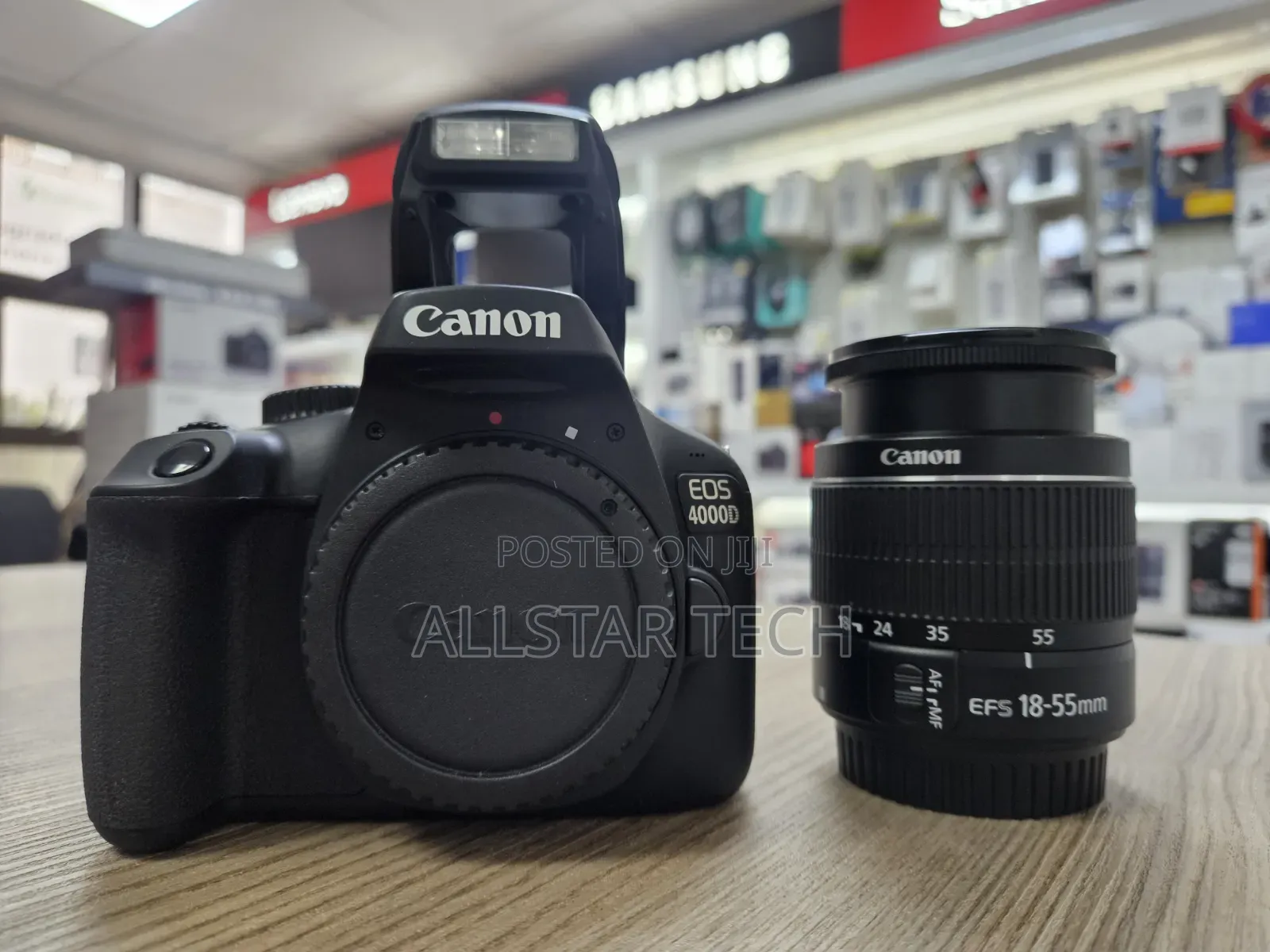 Canon EOS 4000D 18 Megapixel 1080p Resolution