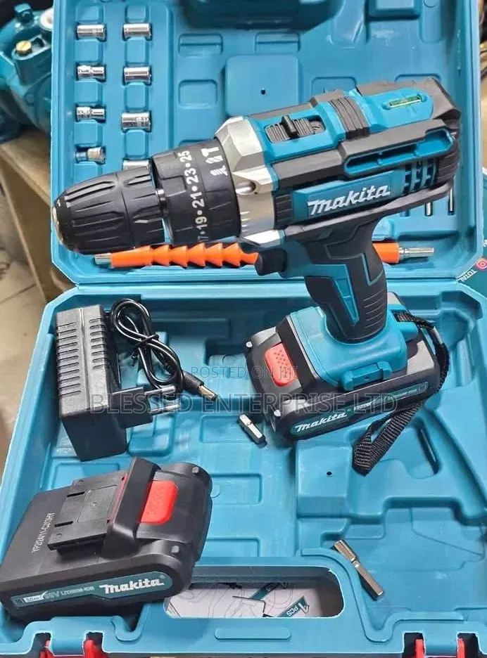 Drill With Bits 36 Volts Makita Original