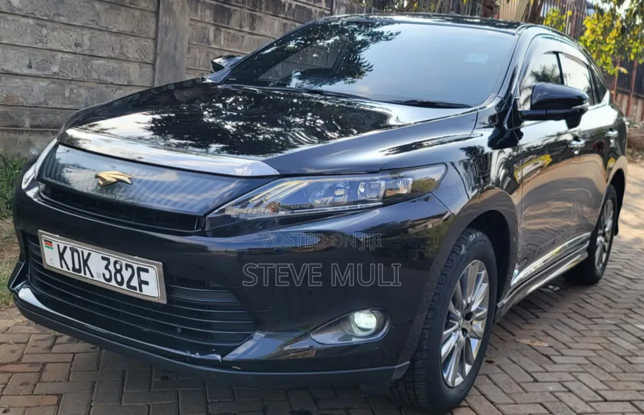 Toyota Harrier 2016 Matt Black