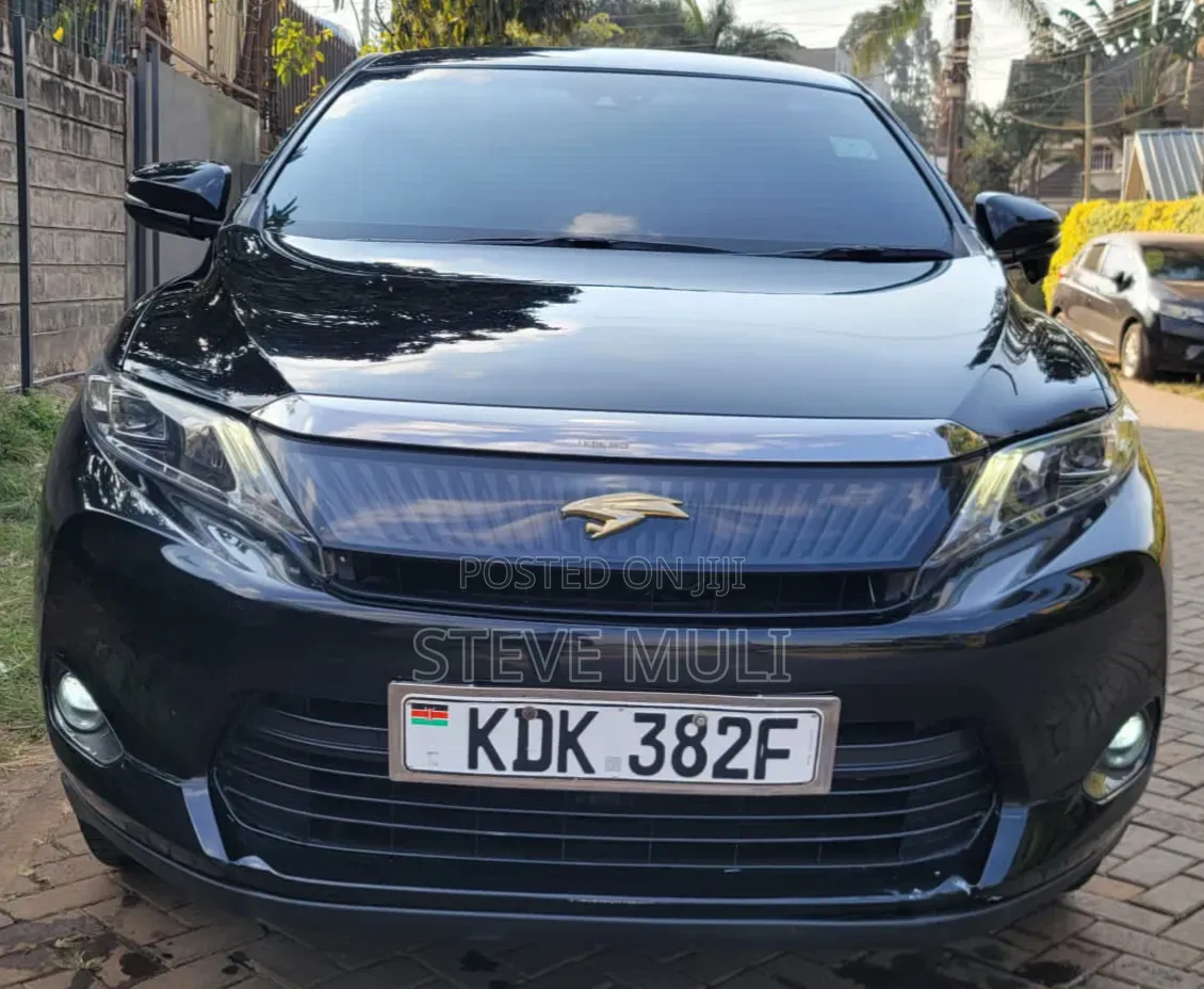 Toyota Harrier 2016 Matt Black