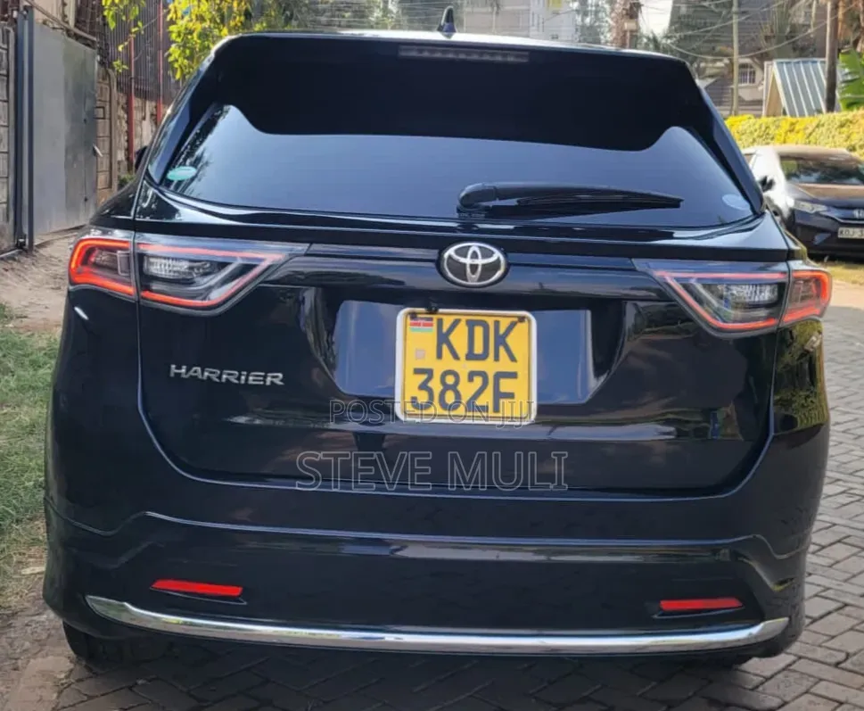 Toyota Harrier 2016 Matt Black