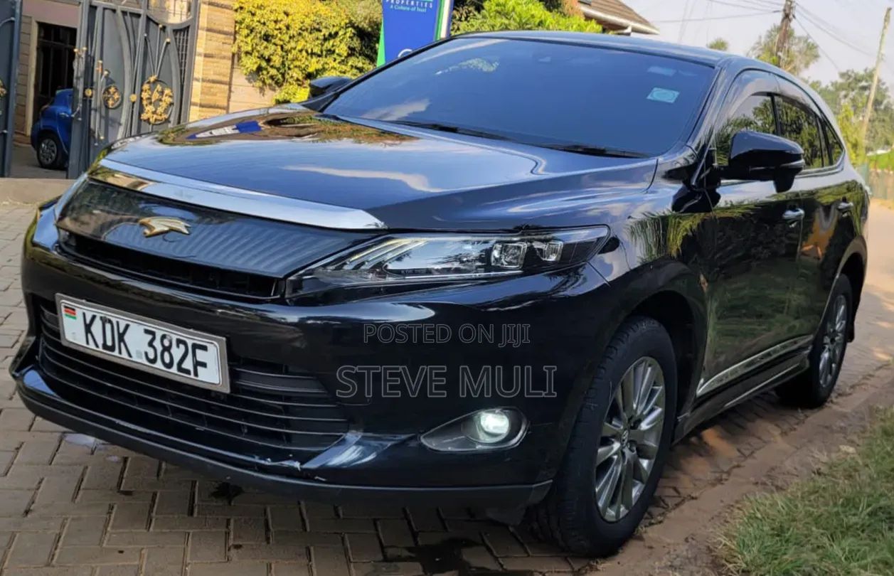 Toyota Harrier 2016 Matt Black