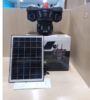 ~V380 3-Lens WiFi Security Camera With Siren