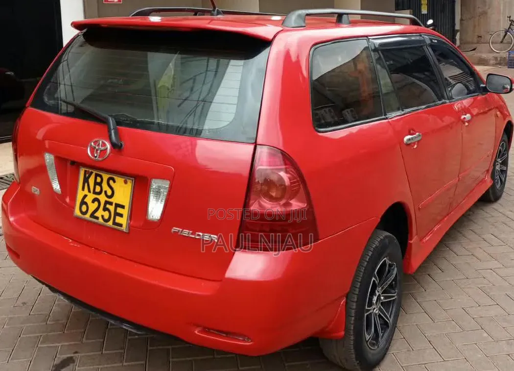 Toyota Corolla Fielder 2006 Red
