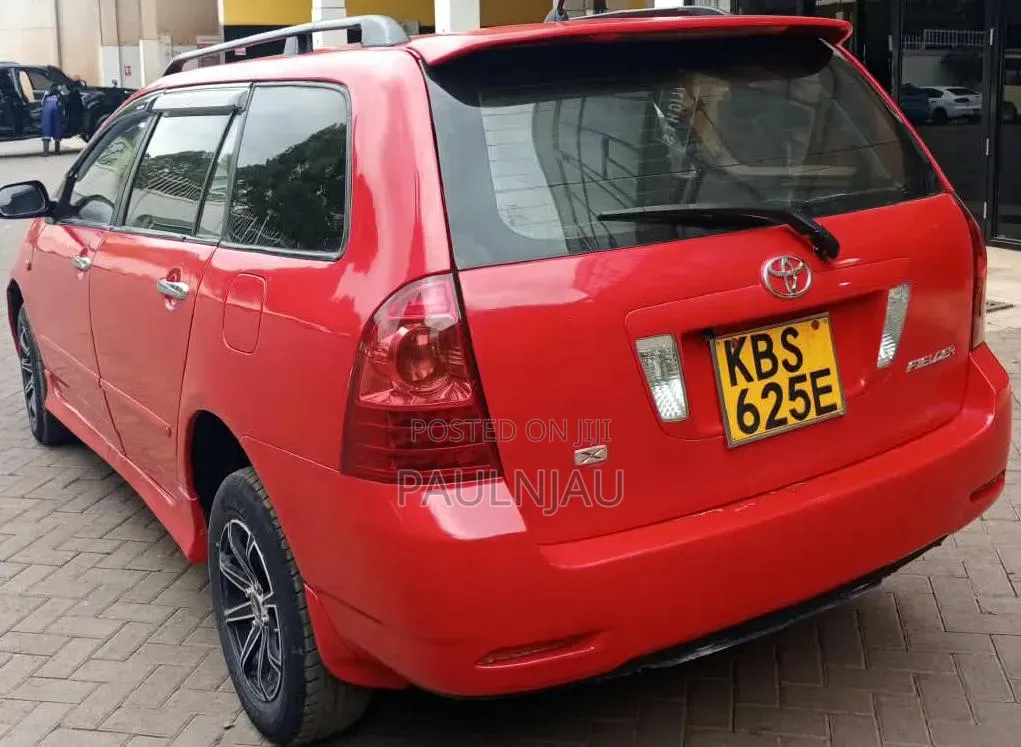 Toyota Corolla Fielder 2006 Red