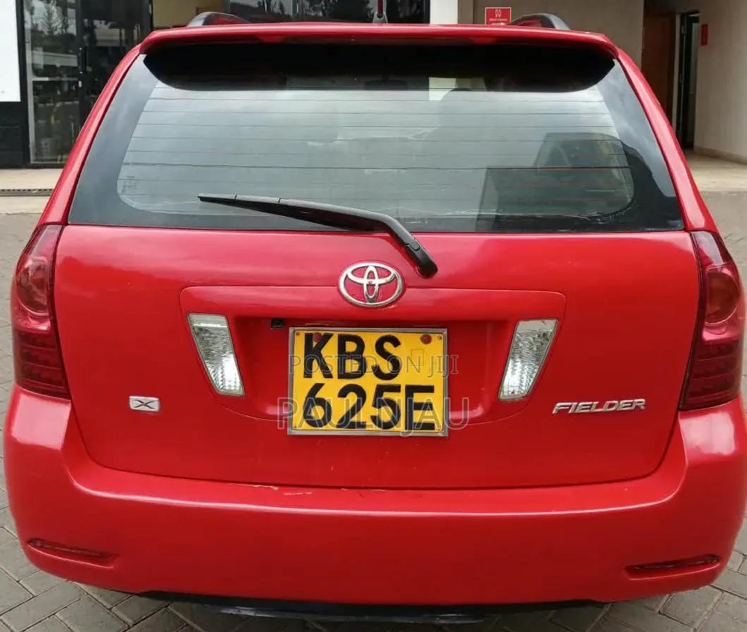 Toyota Corolla Fielder 2006 Red