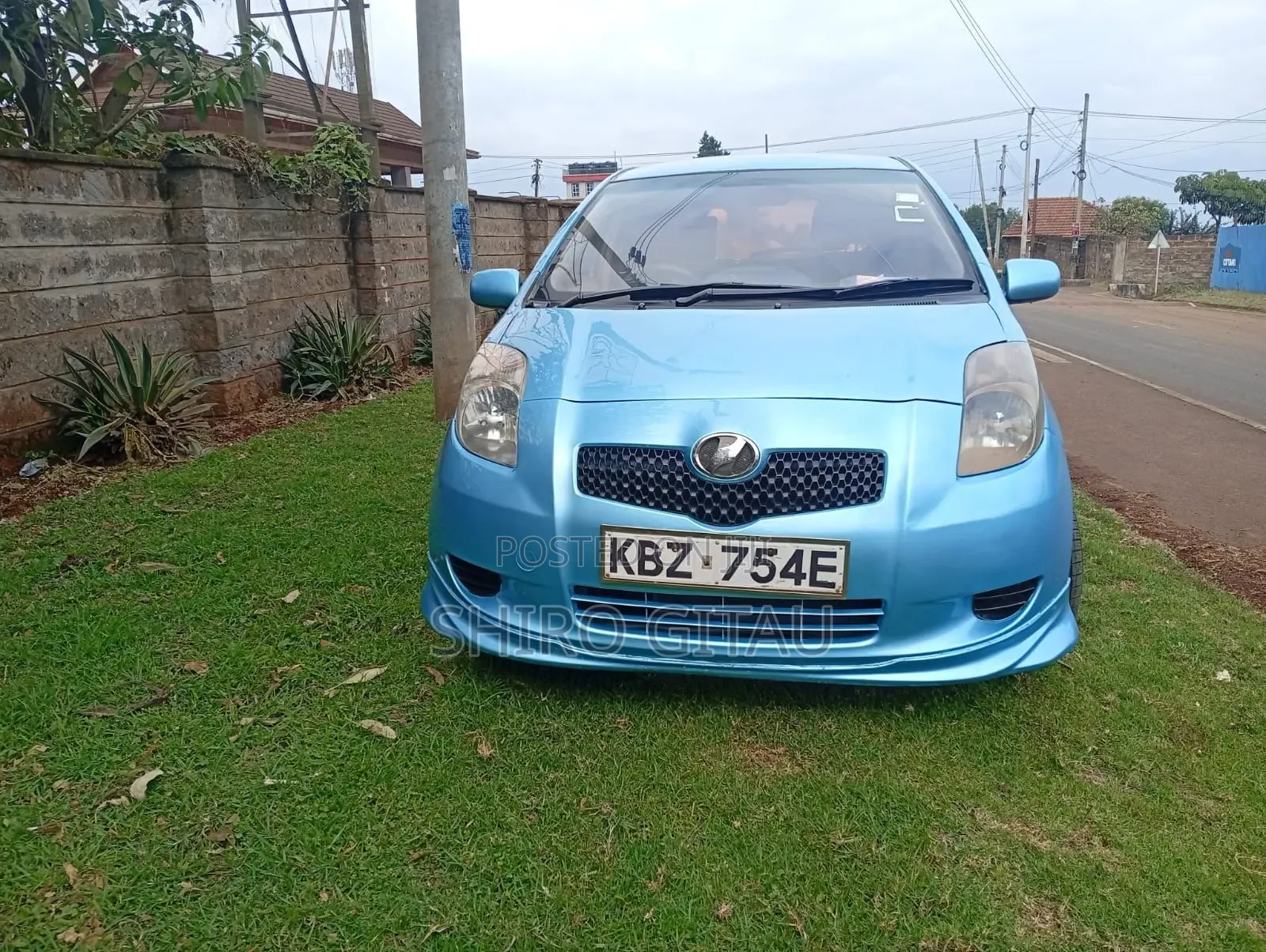 Toyota Vitz 2007 Blue
