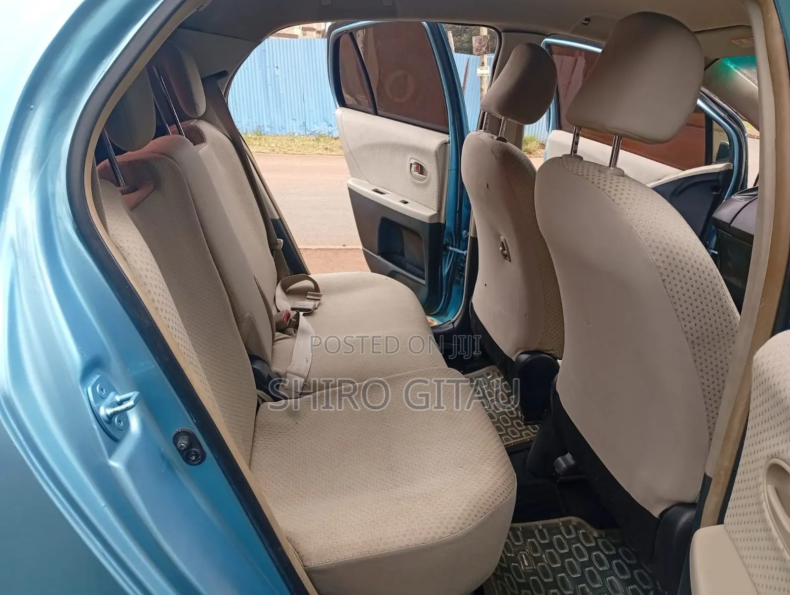 Toyota Vitz 2007 Blue