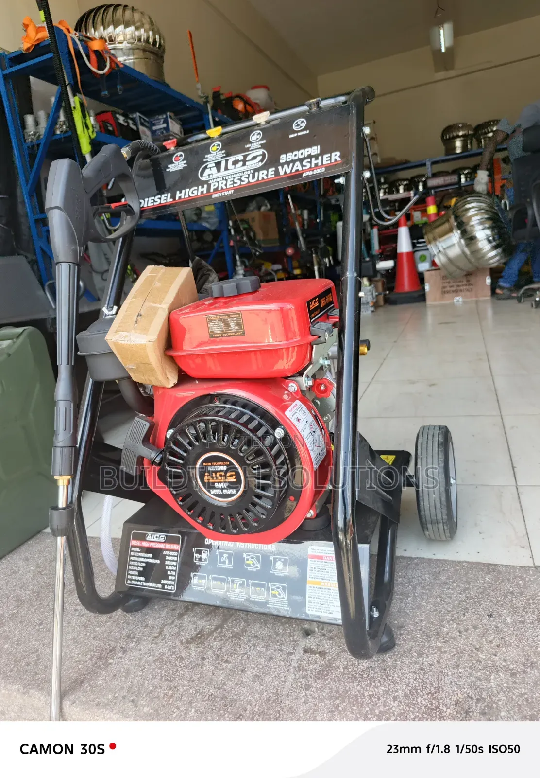Aico Diesel High Pressure Washer Machine 3600 Psi