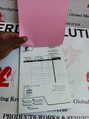 Receipt Books, Books, Invoice Books, Books