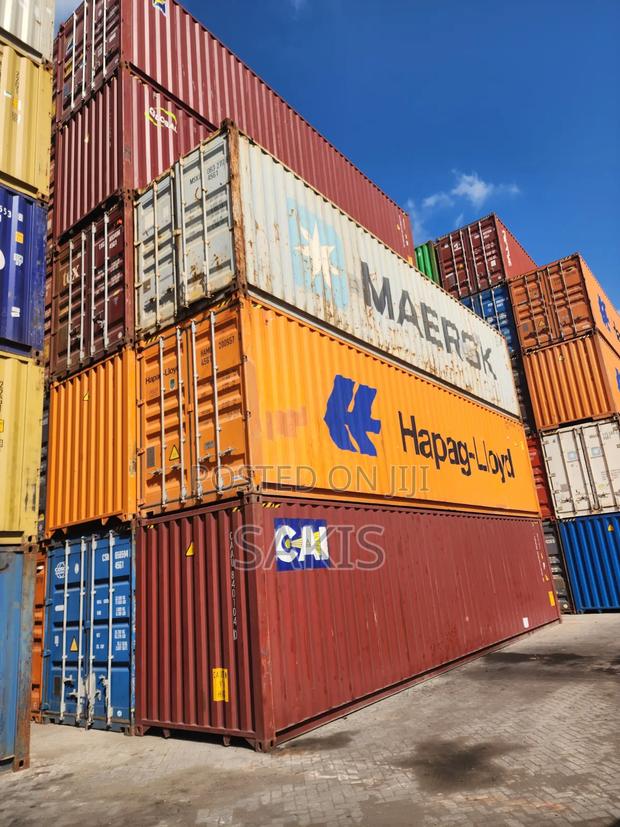 Ziko Kwa Wingi! 40ft Containers Za High Cube Bei Mzuri