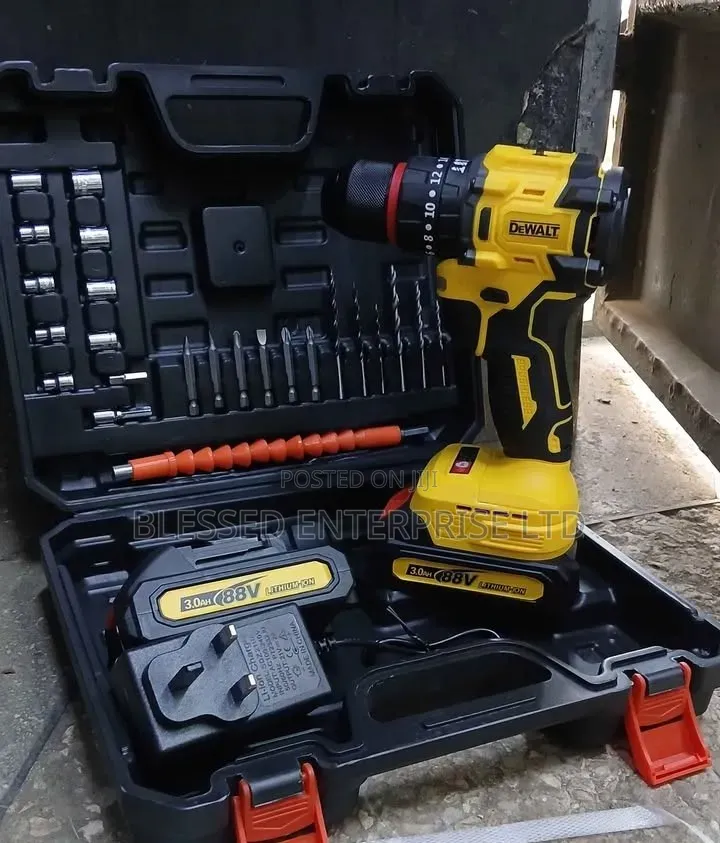 Cordless Brushless DeWalt 88 Volts Drill