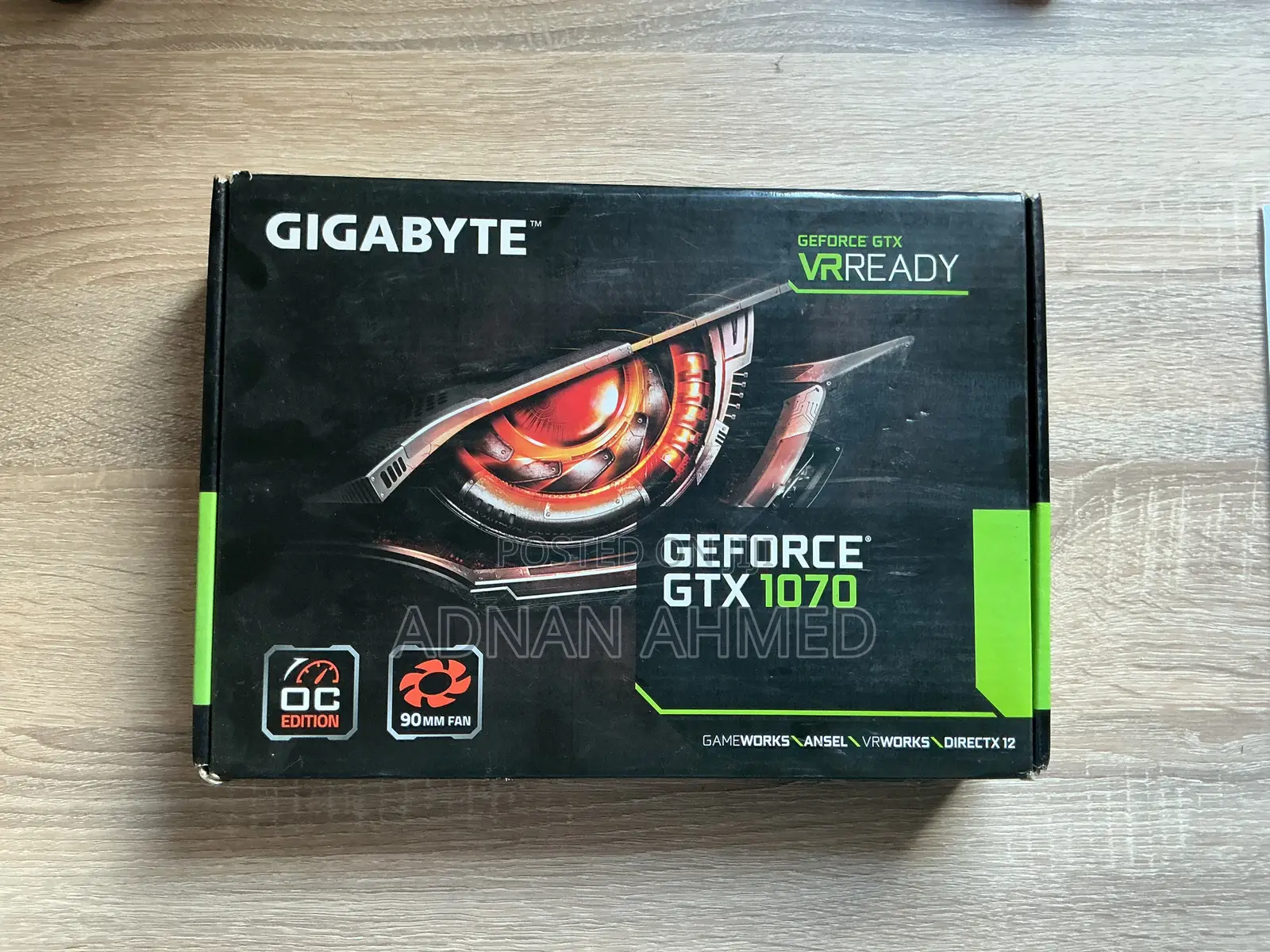 Gigabyte Geforce GTX 1070 Windforce Oc 8gb