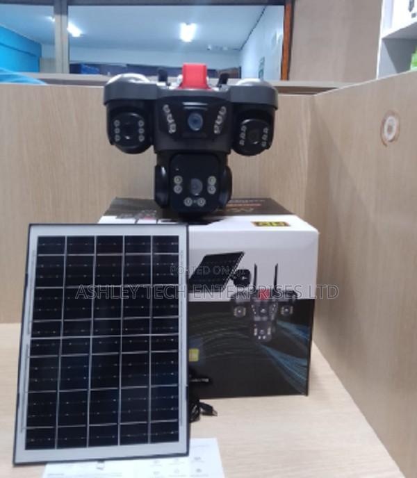 V380 Triple Lens HD CCTV Camera With Siren~