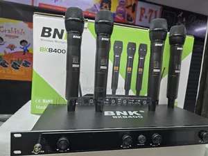 🔥 Original BNK BK8400 Wireless Microphone System – 4 Mics