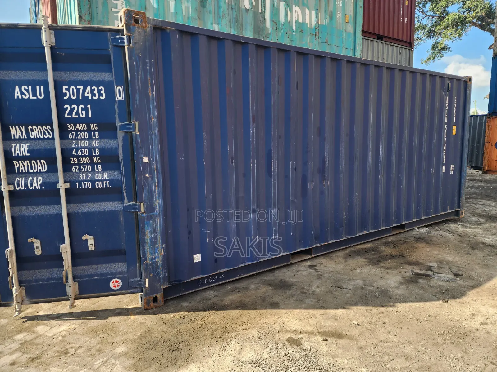 20ft Containers With Ready Documents Today!