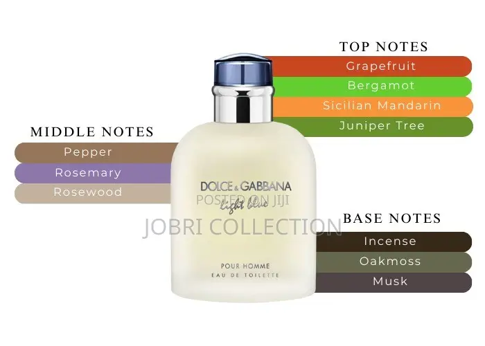 Dolce & Gabbana Light Blue Perfume/ Fragrance Available
