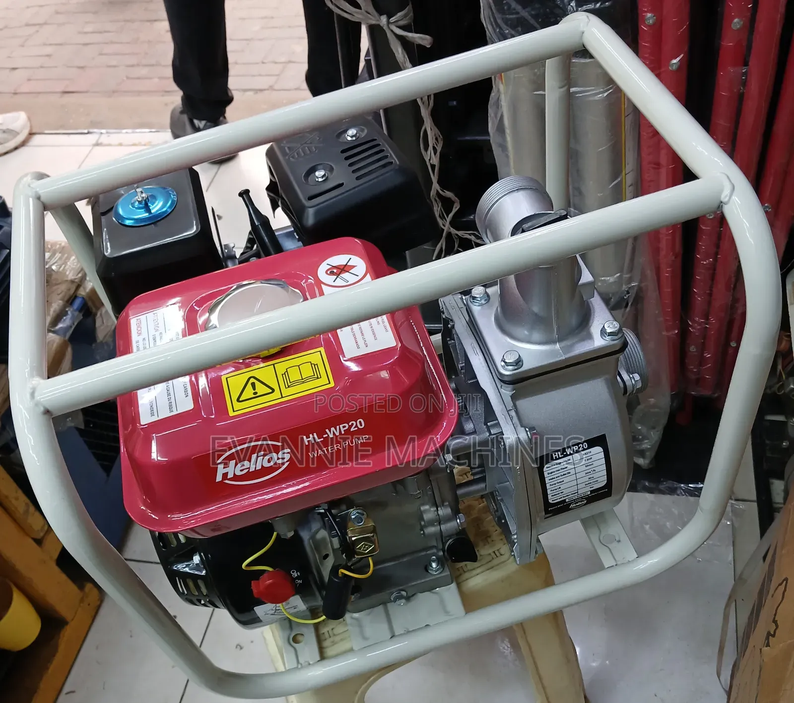 Helios HL-WP20 2-Inch Petrol Water Pump