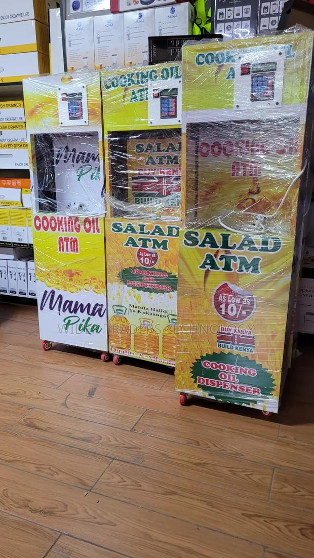 Salad ATM Cooking Oil Vending Machine