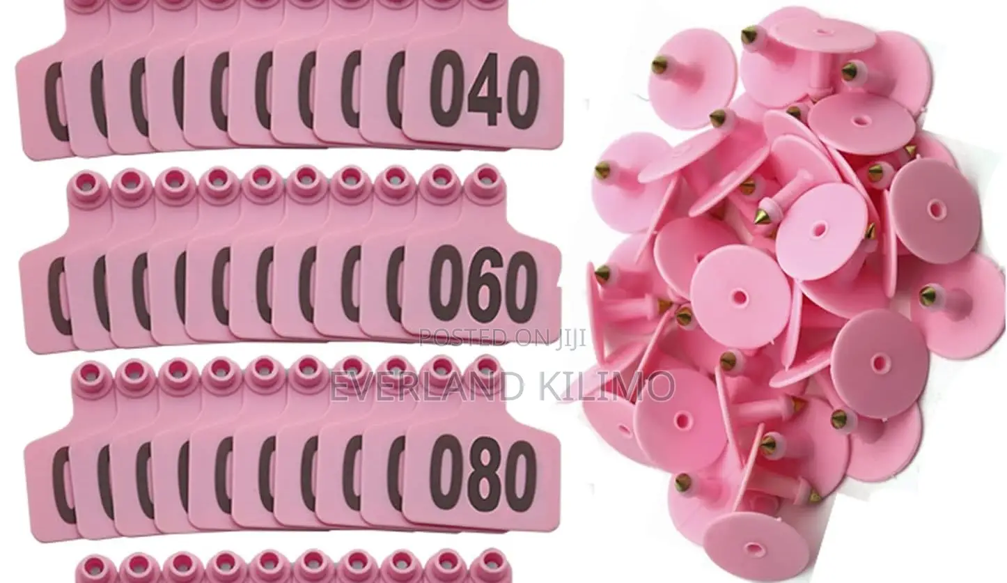 Complete Numbered Set for Small Ear Tags for Sheeps