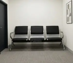 3-Seater Office Bench : Reception Waiting Office Bench