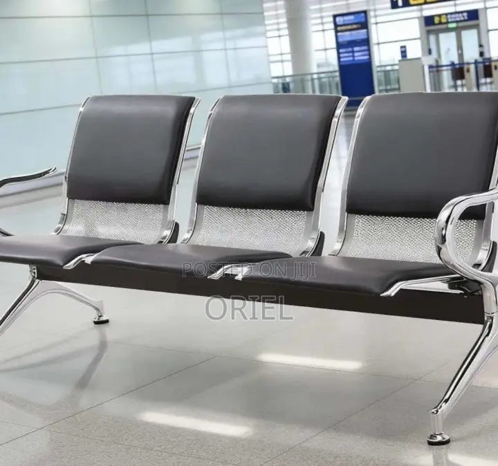 3-Seater Office Bench : Reception Waiting Office Bench
