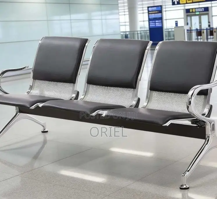 3-Seater Office Bench : Reception Waiting Office Bench