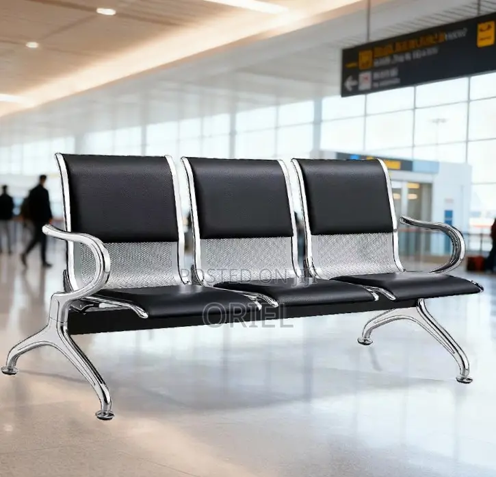 3-Seater Office Bench : Reception Waiting Office Bench