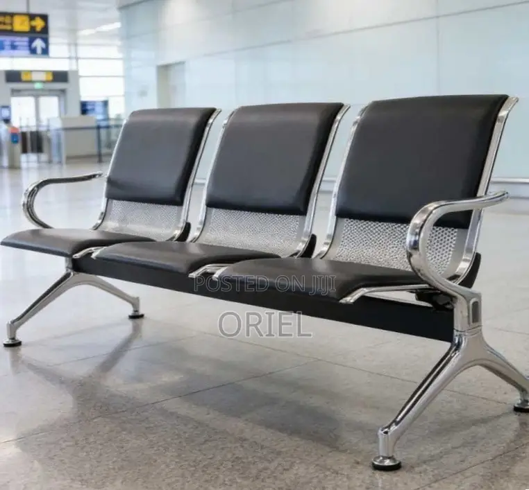 3-Seater Office Bench : Reception Waiting Office Bench